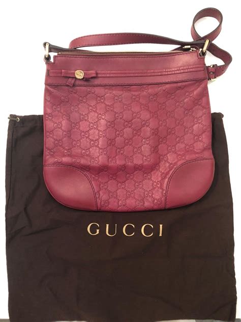 gucci monogram crossbody red|Gucci monogram messenger.